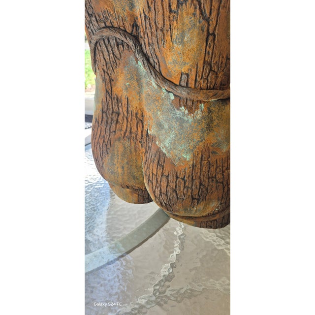 2010s Stunning Female Torso ~ Roku Sculpture With Copper/ Metal "Anguish ~ Ruhn Vorn" @2016 For Sale - Image 5 of 7