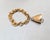 Vintage 1970 Signed Napier Book Piece Goldtone "Wedding Bell" Charm Bracelet For Sale - Image 9 of 11