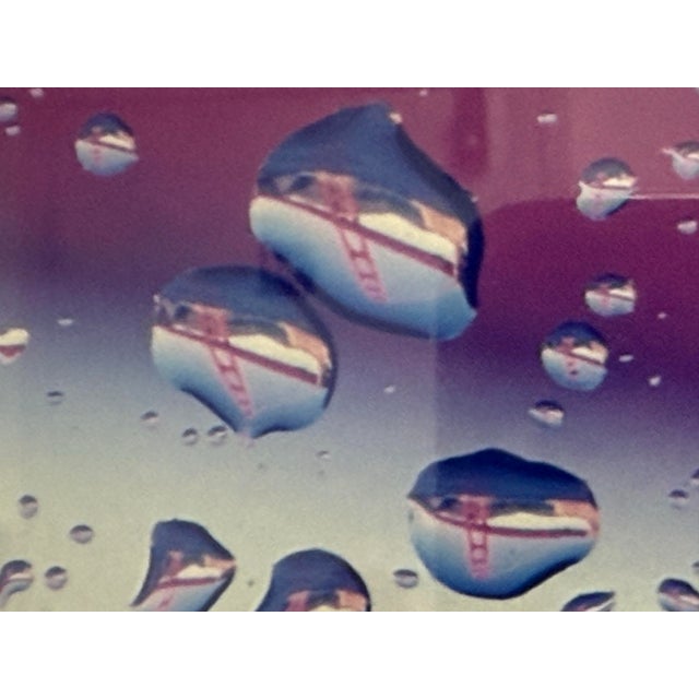 Photography Craig Fonarow Raindrops Color Photograph, Signed For Sale - Image 7 of 12