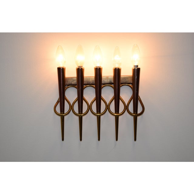 Vintage Wall Lamps by Gio Ponti, 1950, Set of 2 For Sale - Image 14 of 18