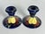 Rare & Original Pair of Moorcroft Wisteria Pottery Candlestick Holders for your consideration. Each candlestick holder...