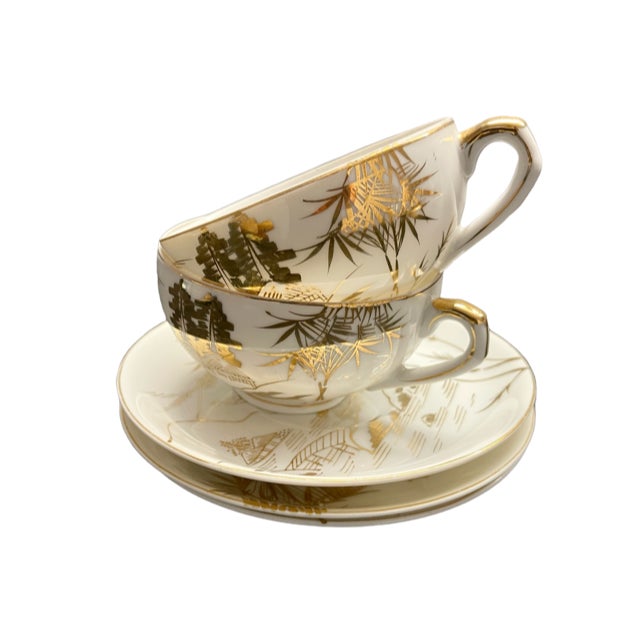 1930s Japanese Nippon Lithophane Tea Set for Four 16 Pieces Chairish