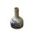 Chinese Blue White Porcelain Round Blossom Flower Graphic Small Vase For Sale - Image 4 of 8