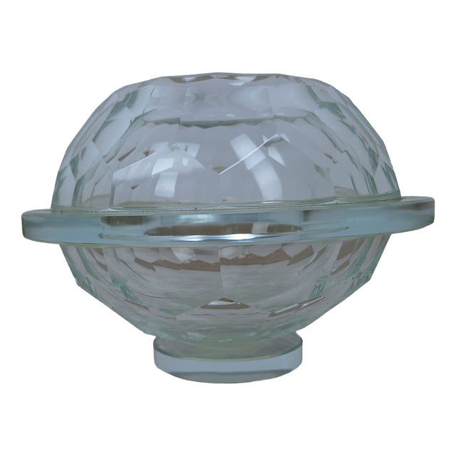 Glass Vase by Giorgio Berlini, 1970s For Sale