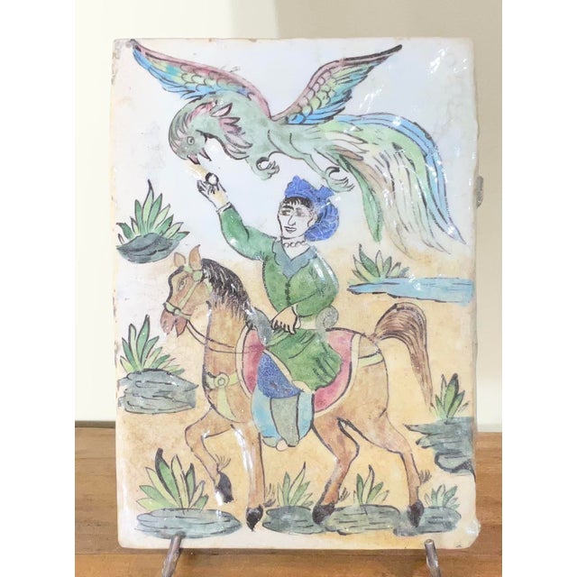 Bring a rare piece of Middle Eastern history and royal mythology into your home with this magnificent, vintage Persian...