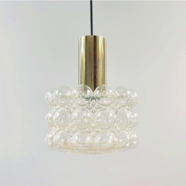 Mid-Century Modern Bubble Glass Ceiling Lamp by Helena Tynell for Limburg, Germany, 1960s For Sale - Image 13 of 13