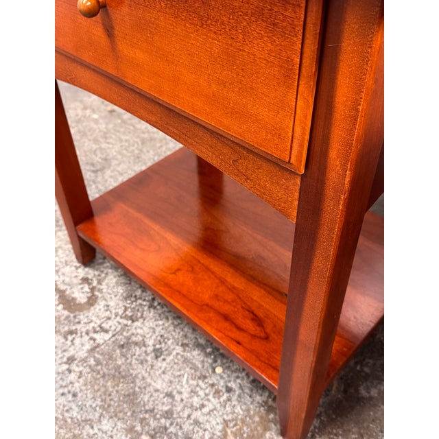 1990s Circa 1999 Impressions by Thomasville Bridges Collection Nightstands, Pair For Sale - Image 5 of 12