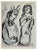 Marc Chagall, Pharoah and the Hebrew Midwives, Lithograph, 1960 For Sale