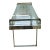 Rare Vintage Milo Baughman for Dia Chrome & Glass Console Table – Mid-Century Modern Minimalist Masterpiece For Sale