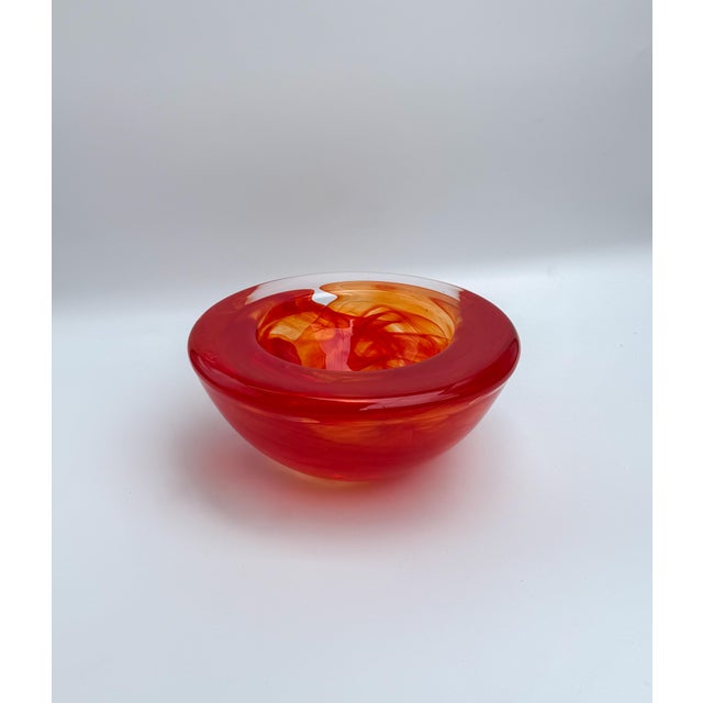 1980s Kosta Boda Atoll Bowl by Anna Ehrner For Sale - Image 5 of 10