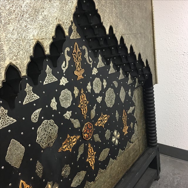 Moroccan Bed Frame and Head Board King Size Chairish