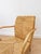 Mid-Century Modern Vintage Japanese Lounge Chairs in Wood and Woven Jute, 1970s, Set of 2 For Sale - Image 3 of 10