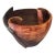 Late 20th Century Hand-Carved Wood Sculptural Vessel For Sale