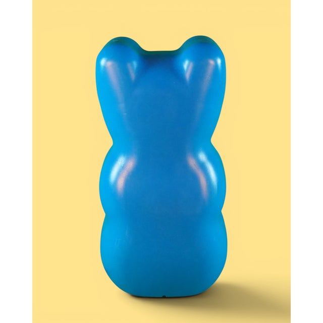 Postmodern Large Pop Art Blue Gummy Bear Lamp from Messow, Germany, 1970s For Sale - Image 3 of 11