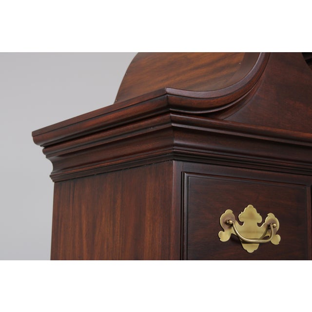 Henkel Harris Model 146 Mahogany 3 Part Highboy For Sale - Image 9 of 15