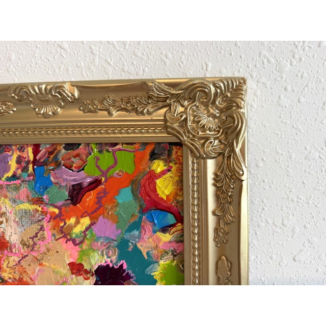 Serg Graff "Color Synapse" Abstract Painting Acrylic on Canvas Framed Art, Coa For Sale In Jacksonville, FL - Image 6 of 9