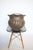 Mid 20th Century Italian Brass Hammered Planter Pot For Sale - Image 4 of 15