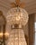 Bronze Late 20th Century French Artisan Louis XVI Gold Bronze Chandelier For Sale - Image 8 of 18