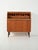 Brown Scandinavian Teak Secretary with Tambour Closure, 1950s For Sale - Image 8 of 8