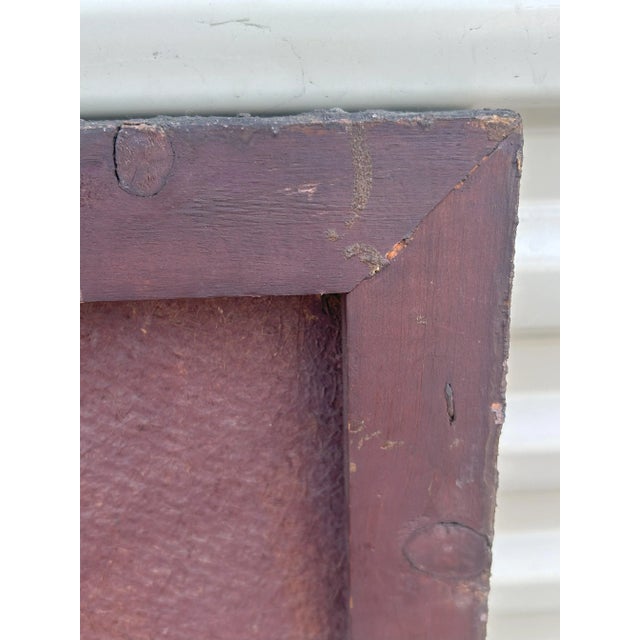 Olaf Olesen American, Danish Listed Artist Signed 1923 Landscape Painting Mixed Media on Masonite, Framed For Sale - Image 9 of 9