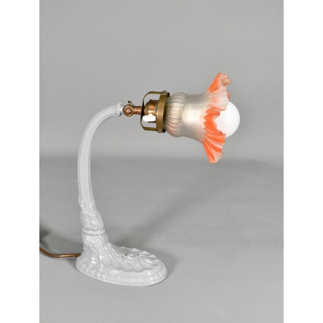 French Art Nouveau Desk Lamp, 1890s For Sale - Image 9 of 17