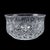 English Vintage Punch Bowl, English, Crystal Glass, Serving, Fruit Dish, Mid Century For Sale - Image 3 of 10