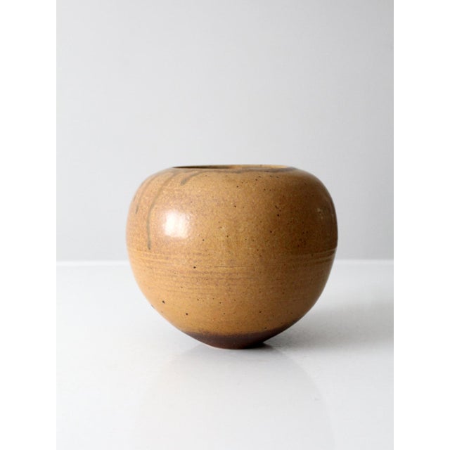 Vintage Studio Pottery Vase For Sale - Image 4 of 9