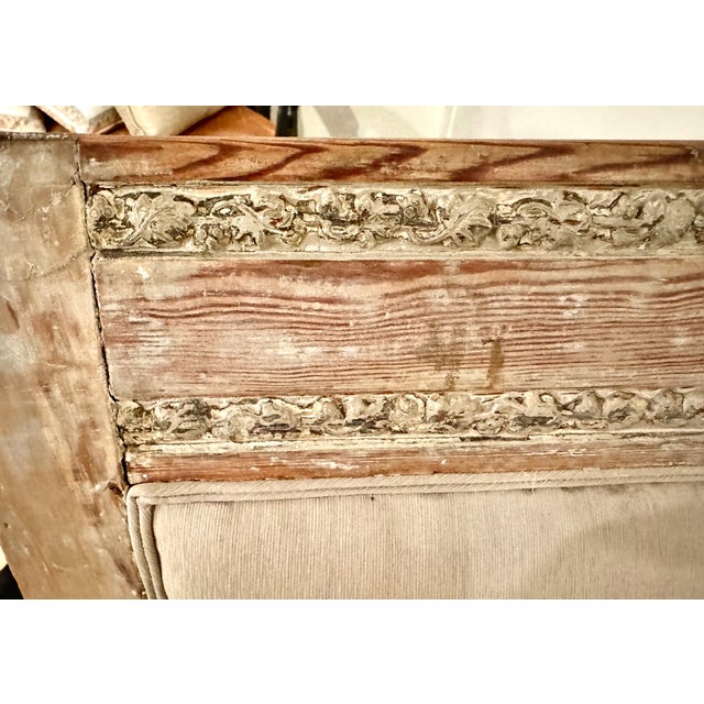 Wood Gustavian Swedish Neoclassical Sofa For Sale - Image 7 of 10