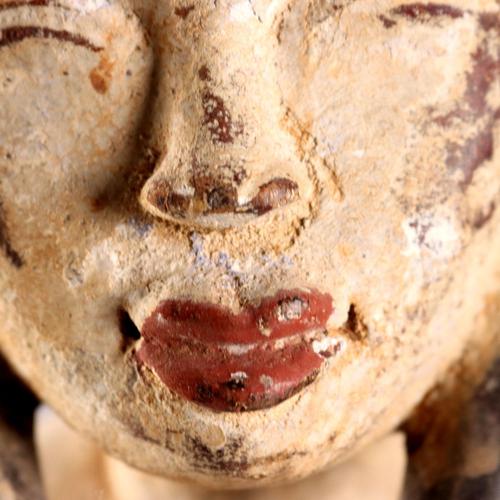 Antique Wooden Sculpture from Gabon For Sale - Image 4 of 12