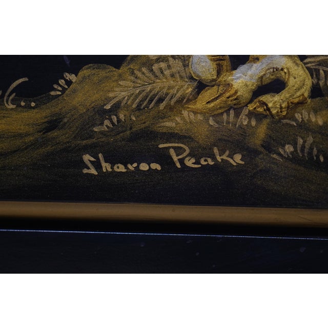 Century Chinoiserie Decorated 2 Drawer Commode For Sale - Image 16 of 18