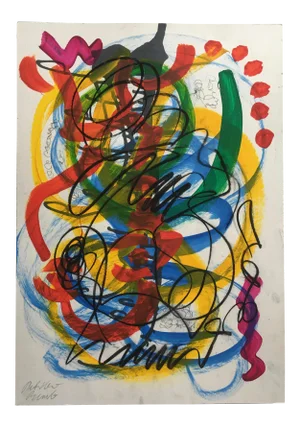Peter Keil Abstract Painting, Berlin