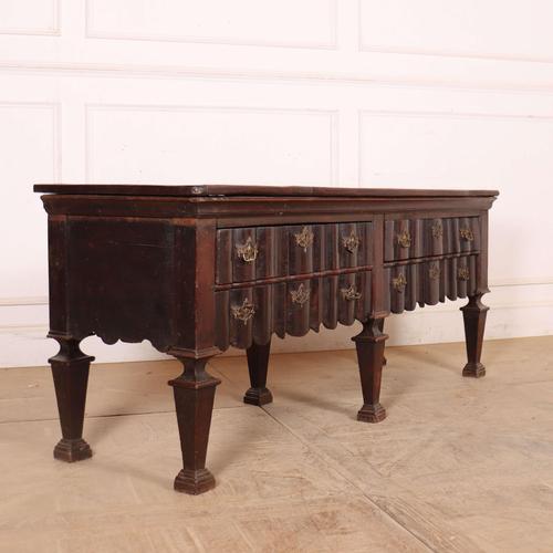 Dutch Dresser Base in Oak For Sale - Image 5 of 8