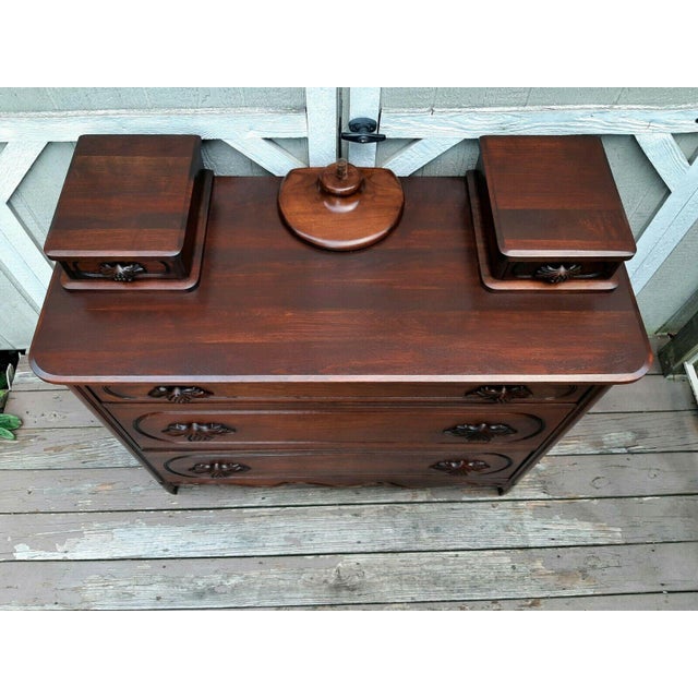 1943 Davis Company Lillian Russell Walnut Dresser Chairish