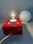 Vintage Table or Wall Lamp in Porcelain and Opaline Glass, 1980s For Sale - Image 6 of 9