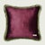 Transform your living room sofa or bedroom decor with this exquisite embroidered velvet pillow featuring a stunning...