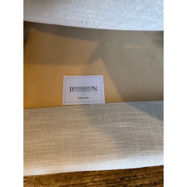 Restoration Hardware Restoration Hardware Reginald Fabric Chair For Sale - Image 4 of 5