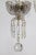 Transparent 1920s Georgian Style Cut Crystal 5-Light Chandelier For Sale - Image 8 of 12
