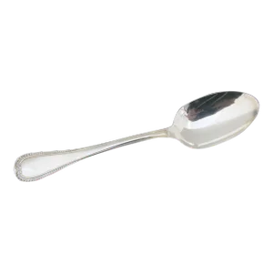 Christofle France Silverplated Malmaison 7 1/2" Oval Soup Spoon Tablespoon