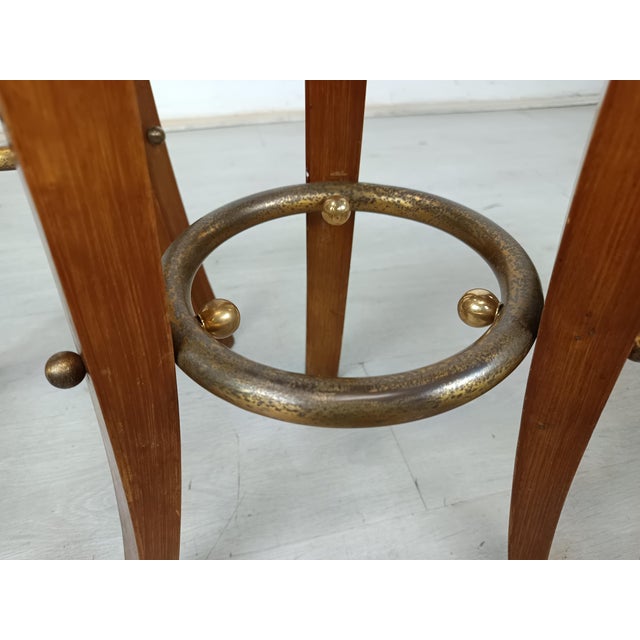Art Deco Bar Stools, 1920s, Set of 3 For Sale - Image 15 of 17