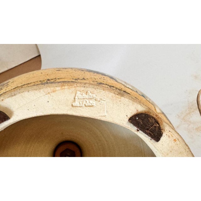 Ceramic Table Lamp in Ceramic, France, 1960 For Sale - Image 7 of 9