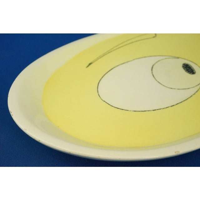 Large Ceramic Tray Plate by Vi.Bi Turin, 1950s For Sale - Image 15 of 18