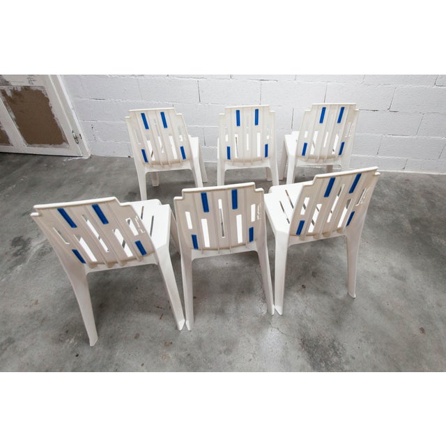 Modern Vintage Samba Chairs by Massonnet for Stamp, 1990, Set of 6 For Sale - Image 3 of 18