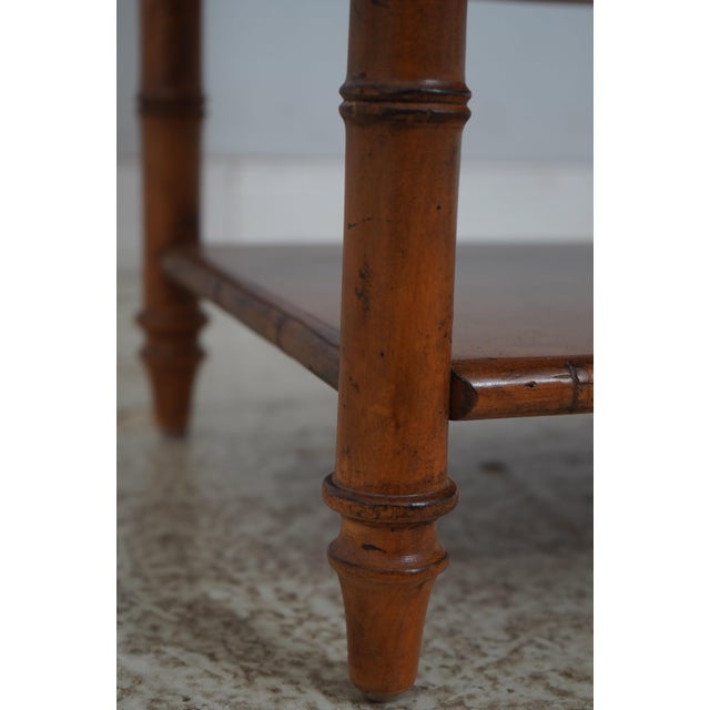 Tommy Bahama Bamboo Form Island Style Nightstands For Sale - Image 13 of 17