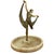 1970s Art Deco Style Figural Dancer Sculpture With Dish. For Sale - Image 4 of 10