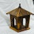 Bamboo table top pagoda bird feeder. Perfect as a bird feeder or table decor. Measures 11.5” square x 14” high, base is...