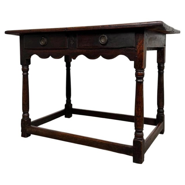 Antique English Georgian Golden Oak Tripod Tilt-Top Table, 1800s For Sale - Image 3 of 12
