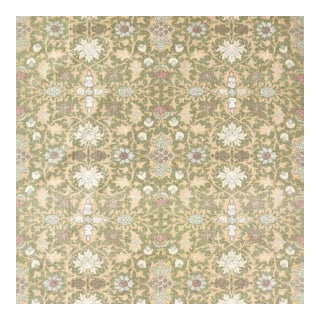 Morris & Co. Wilton Warp Print Fabric in Forest For Sale