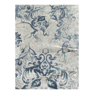 Groves Bros Monferato Teal Fabric - 3.25 Yards For Sale