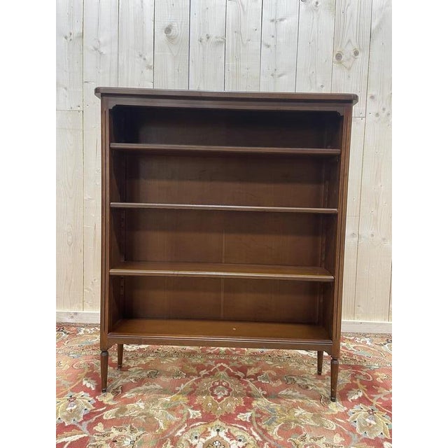 Wood Louis XVI Style Bibus in Mahogany and Mahogany Veneer For Sale - Image 7 of 7