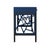 Not Yet Made - Made To Order Tiffany Writing Desk - Navy For Sale - Image 5 of 9